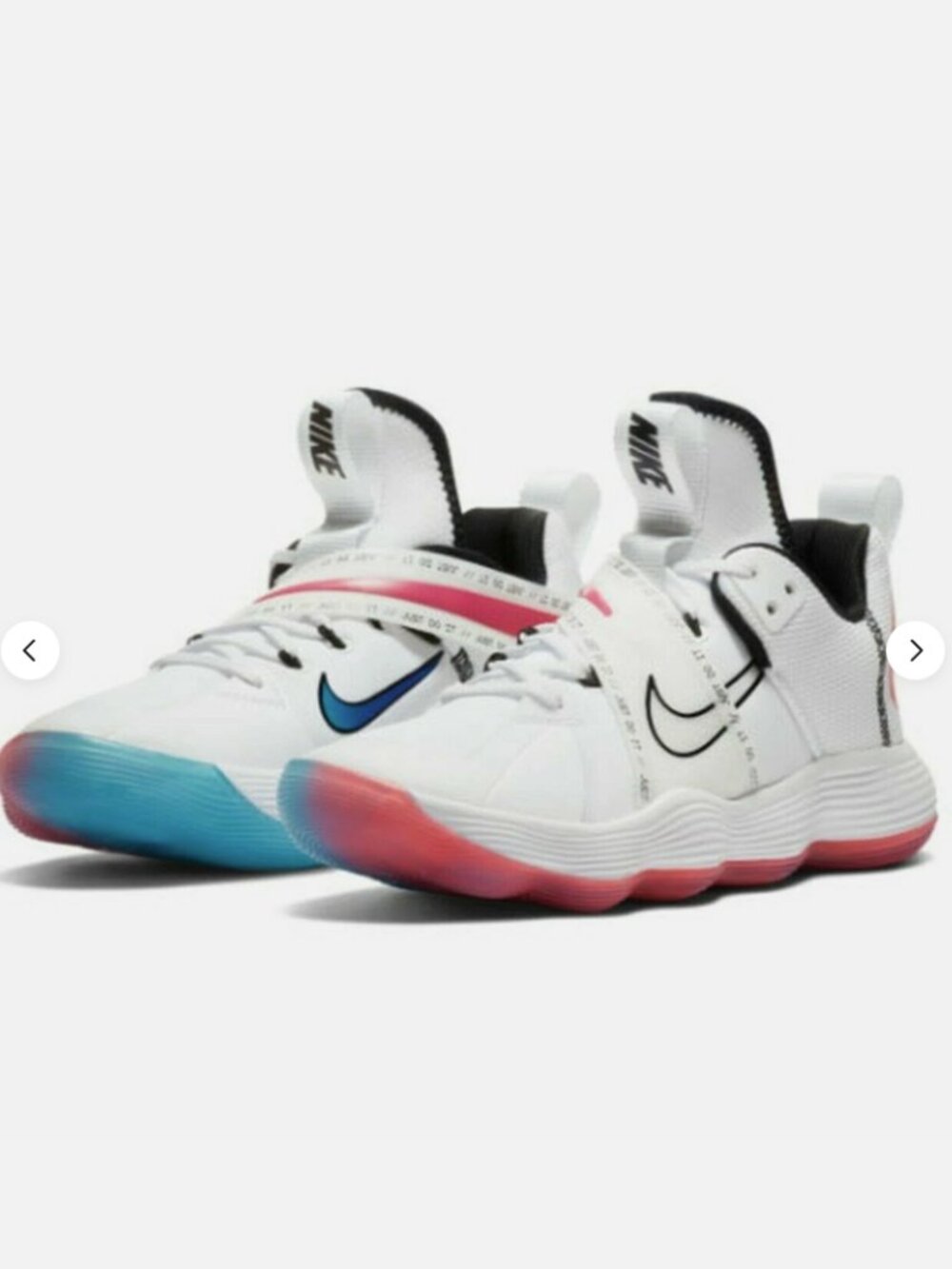 Nike React HyperSet SE Volleyball Shoes Womens 5.5 CN9609-120 Crimson Jade New